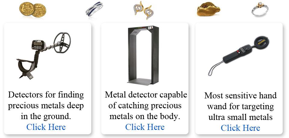 precious metal detectors
